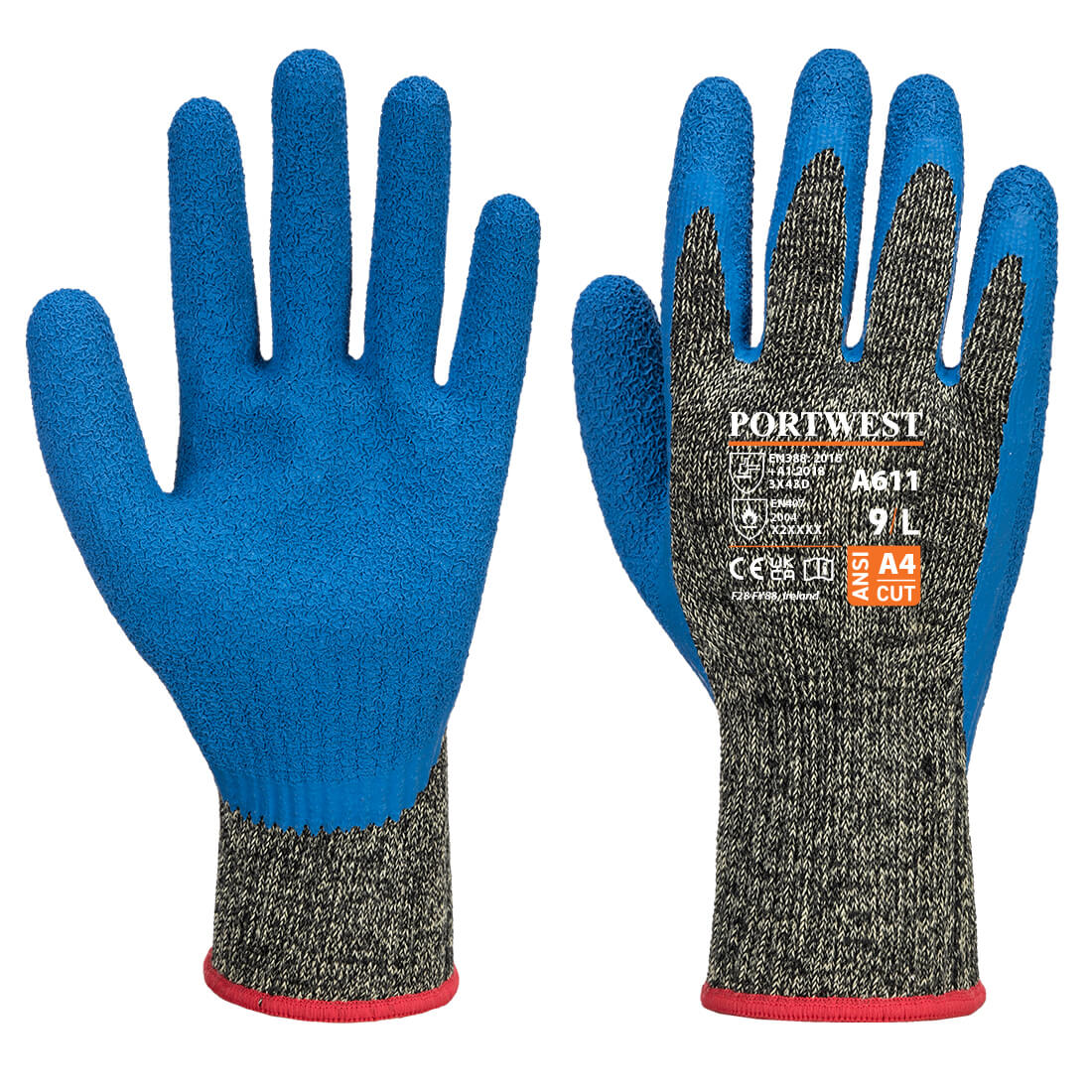 Cut D10 Latex Aramid Glove