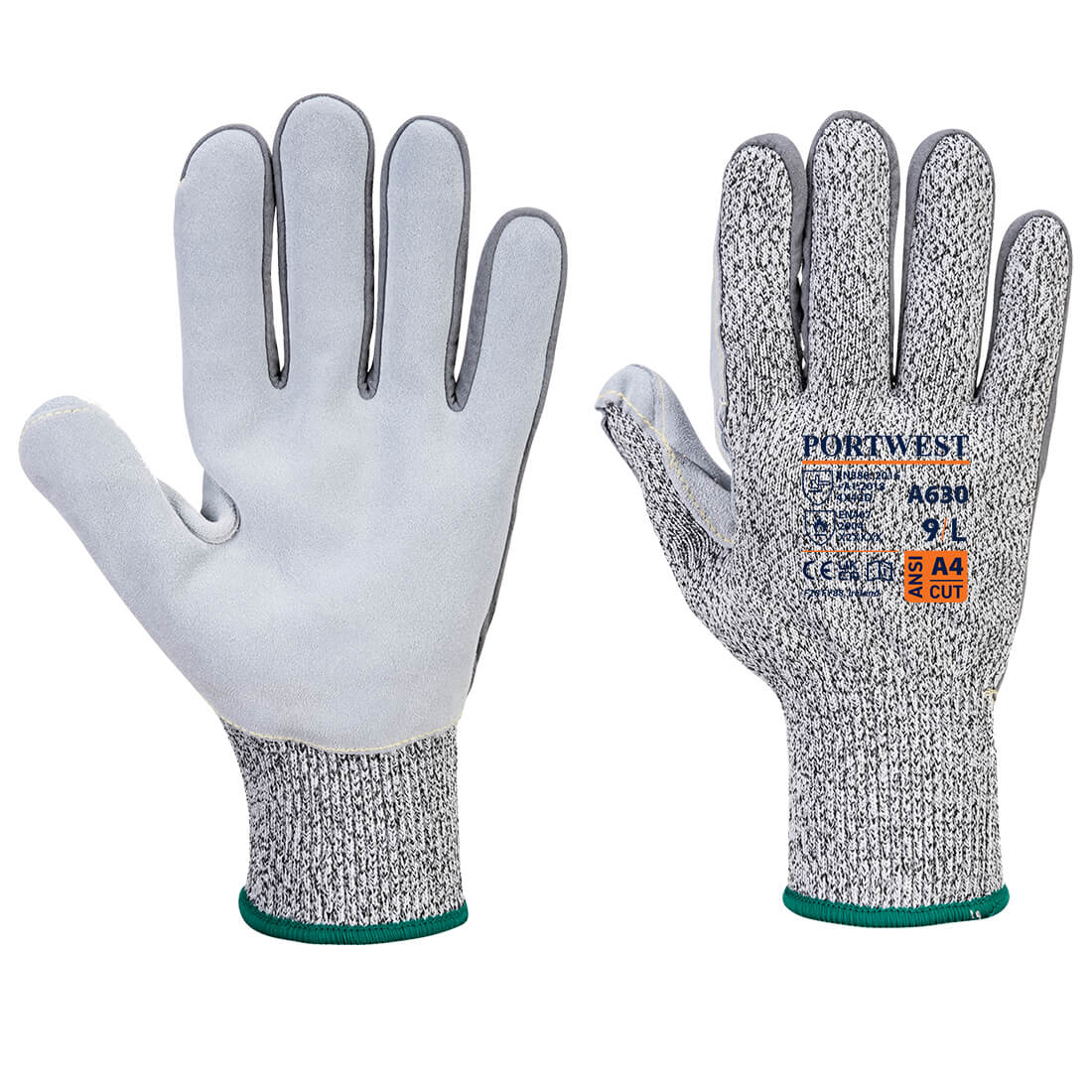 Cut D13 Leather Palm Glove