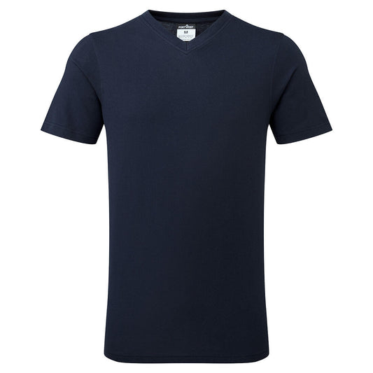 V-Neck Cotton T-Shirt S/S