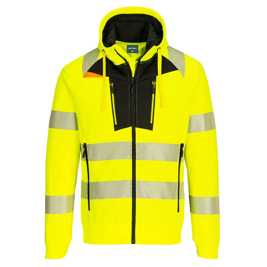 DX4 Hi-Vis Zip Hoodie