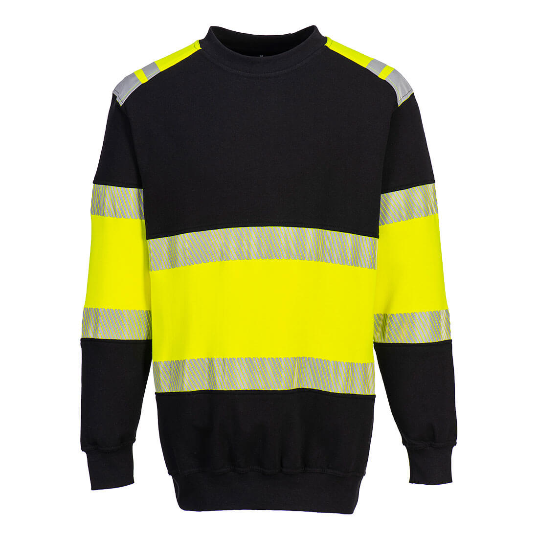 PW3 Modaflame Knit Hi-Vis Class 1 FR Sweatshirt