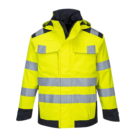 Modaflame Rain+ Hi-Vis Multi-Norm Contrast FR Jacket