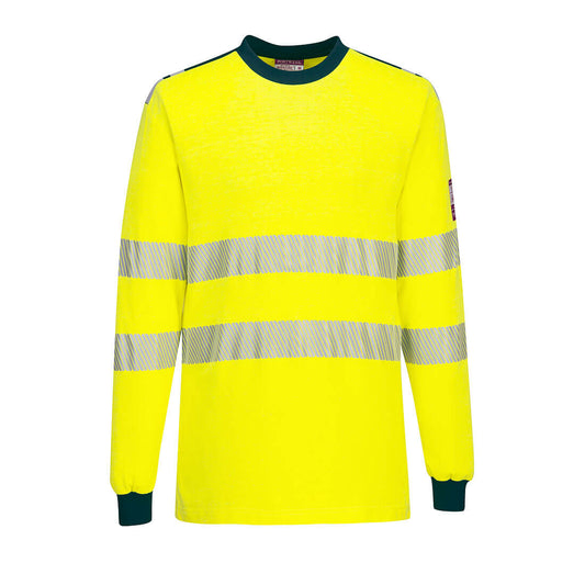 PW3 Modaflame Knit Hi-Vis FR Long Sleeve T-Shirt