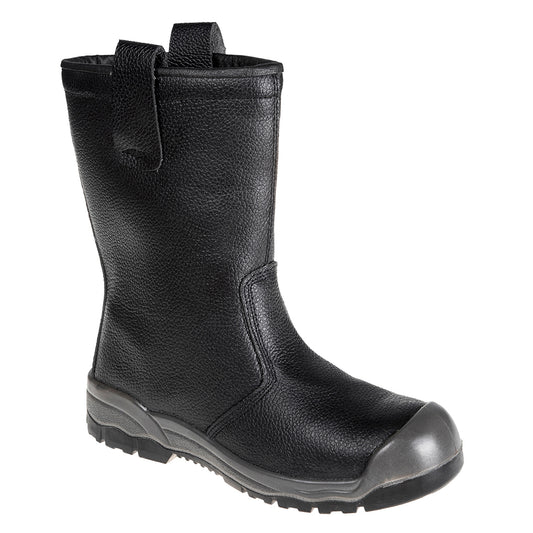 Steel Action Leather Rigger Boot S1P SR