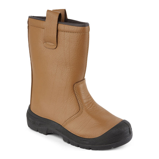 Steel Leather Rigger Boot S3 SR